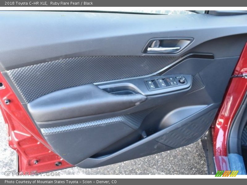Ruby Flare Pearl / Black 2018 Toyota C-HR XLE