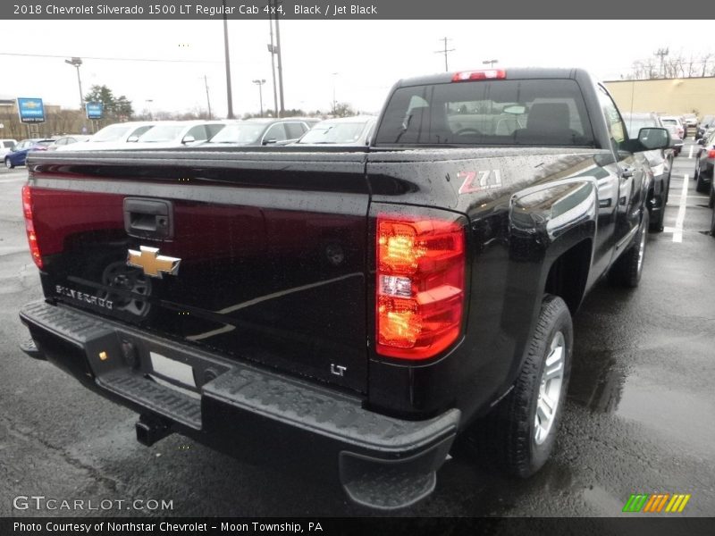 Black / Jet Black 2018 Chevrolet Silverado 1500 LT Regular Cab 4x4