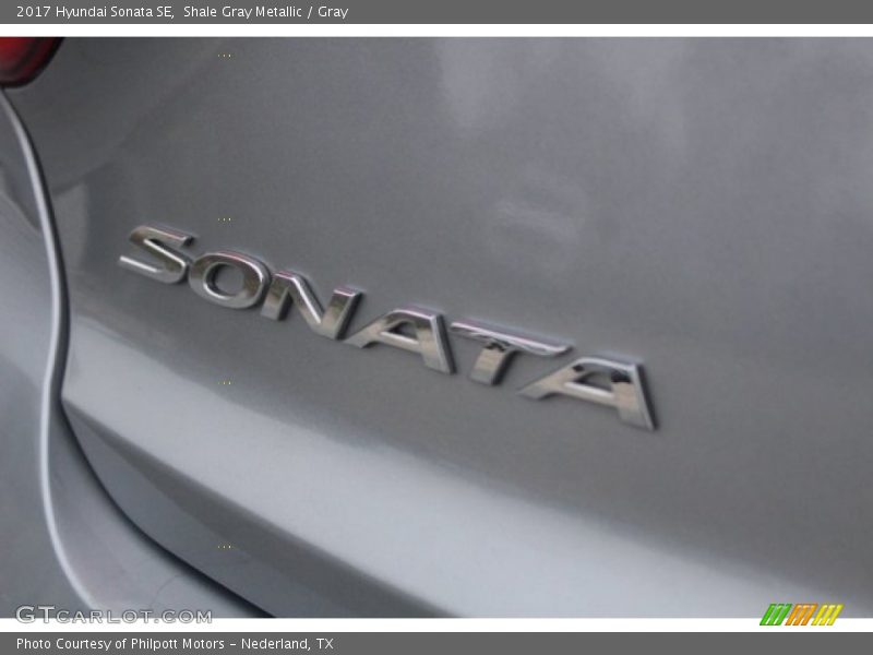 Shale Gray Metallic / Gray 2017 Hyundai Sonata SE