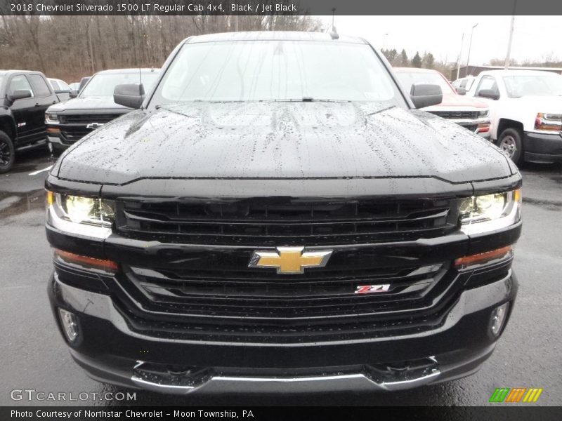 Black / Jet Black 2018 Chevrolet Silverado 1500 LT Regular Cab 4x4