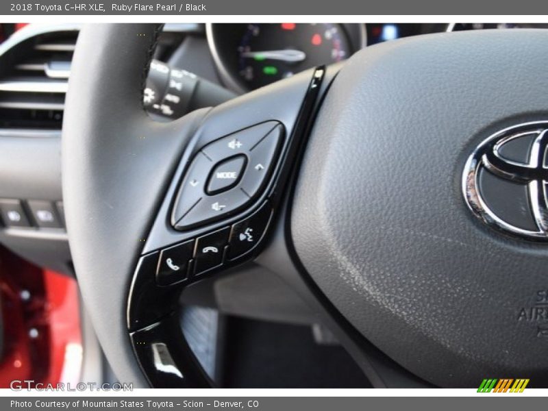 Ruby Flare Pearl / Black 2018 Toyota C-HR XLE