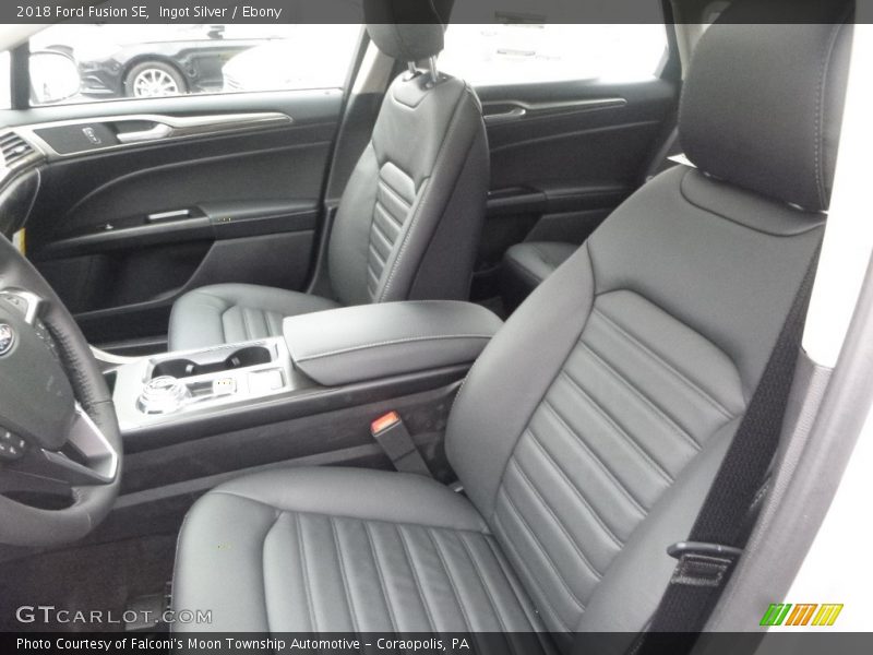Ingot Silver / Ebony 2018 Ford Fusion SE