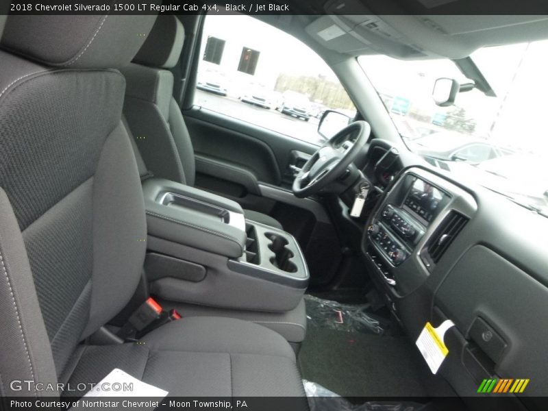 Black / Jet Black 2018 Chevrolet Silverado 1500 LT Regular Cab 4x4