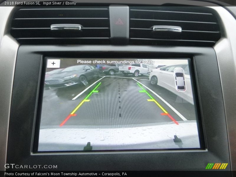 Ingot Silver / Ebony 2018 Ford Fusion SE