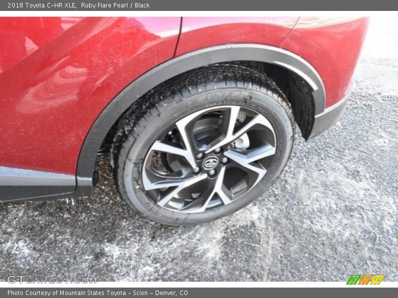 Ruby Flare Pearl / Black 2018 Toyota C-HR XLE