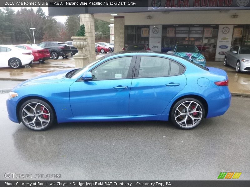  2018 Giulia Ti AWD Misano Blue Metallic