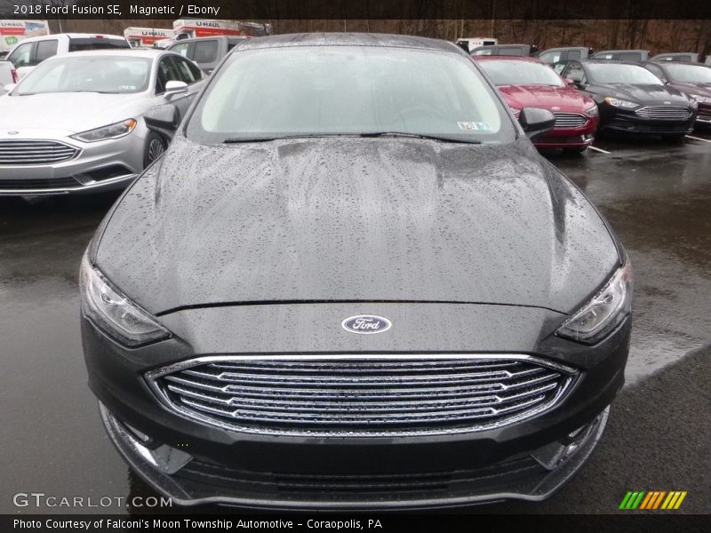 Magnetic / Ebony 2018 Ford Fusion SE