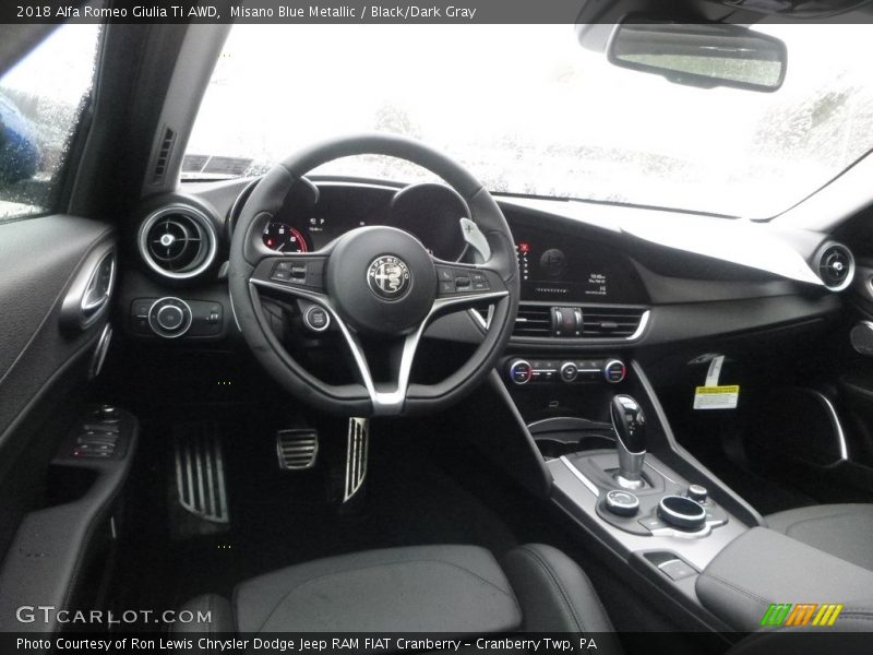 Dashboard of 2018 Giulia Ti AWD