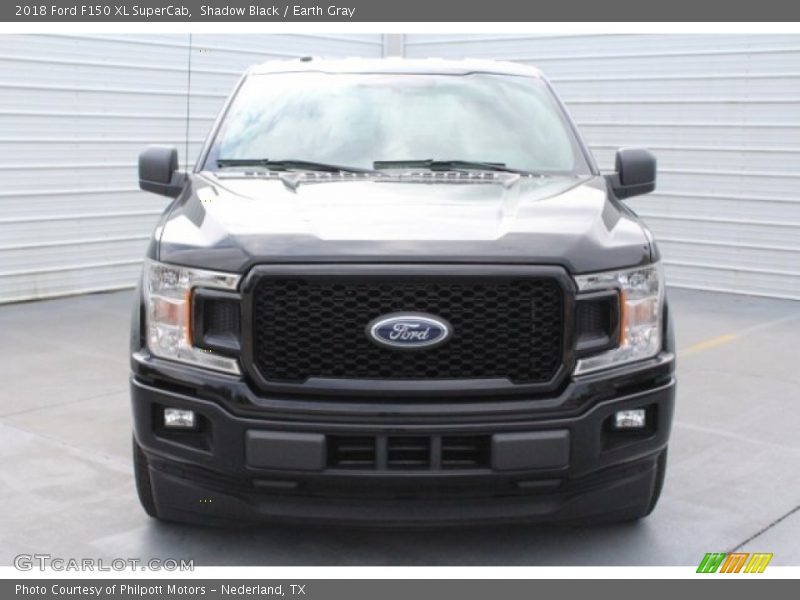 Shadow Black / Earth Gray 2018 Ford F150 XL SuperCab