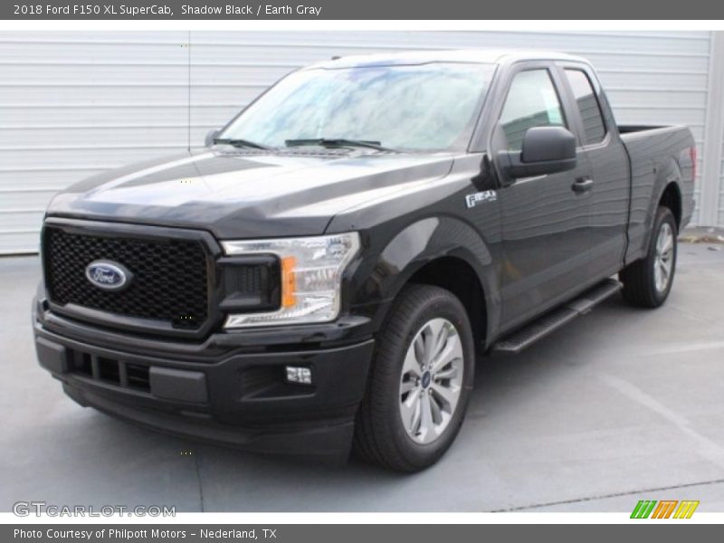 Shadow Black / Earth Gray 2018 Ford F150 XL SuperCab