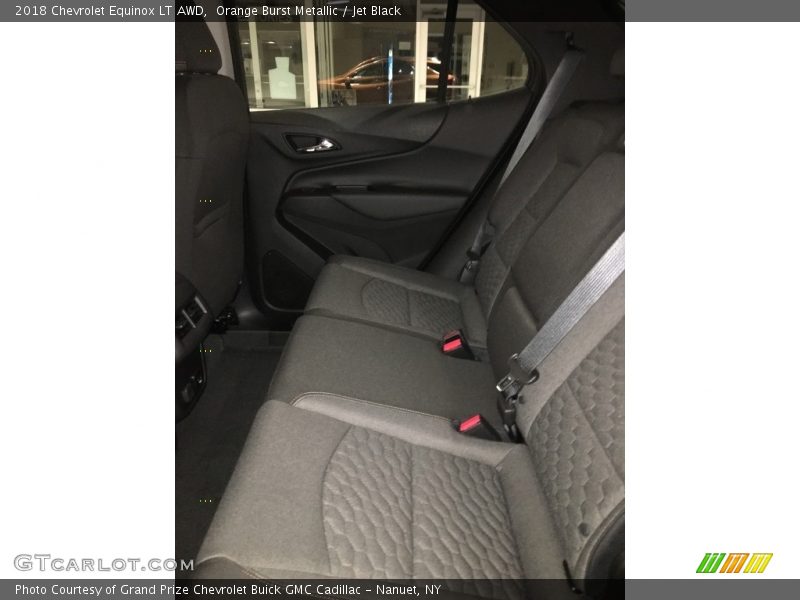 Orange Burst Metallic / Jet Black 2018 Chevrolet Equinox LT AWD