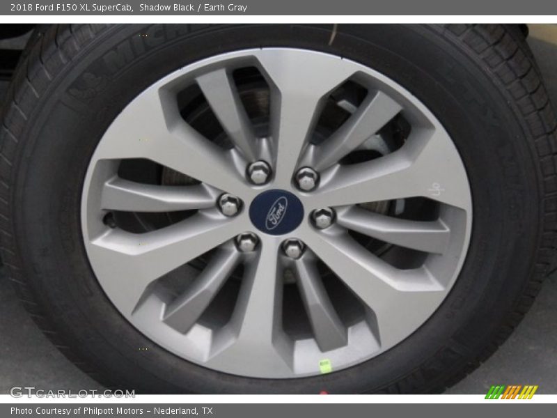 Shadow Black / Earth Gray 2018 Ford F150 XL SuperCab