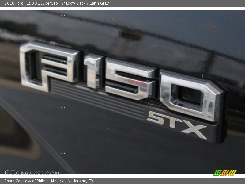 Shadow Black / Earth Gray 2018 Ford F150 XL SuperCab