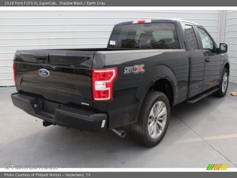 Shadow Black / Earth Gray 2018 Ford F150 XL SuperCab