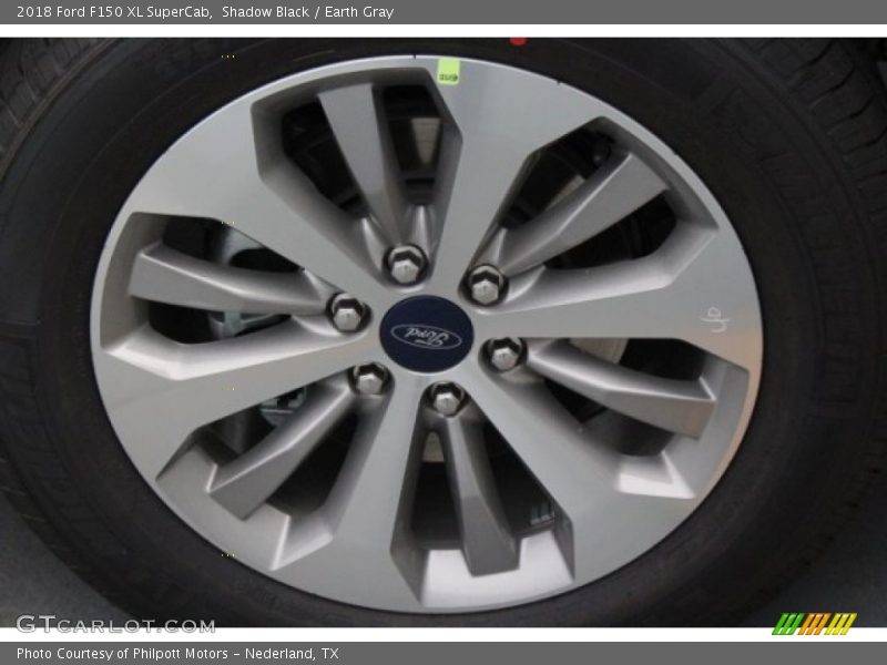 Shadow Black / Earth Gray 2018 Ford F150 XL SuperCab