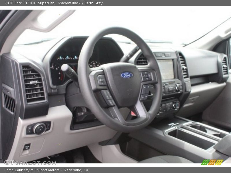 Shadow Black / Earth Gray 2018 Ford F150 XL SuperCab
