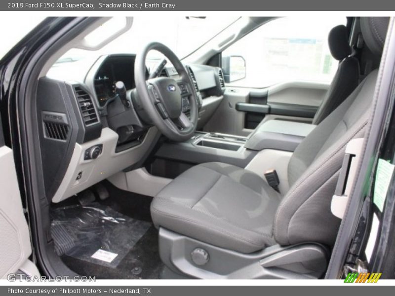Shadow Black / Earth Gray 2018 Ford F150 XL SuperCab
