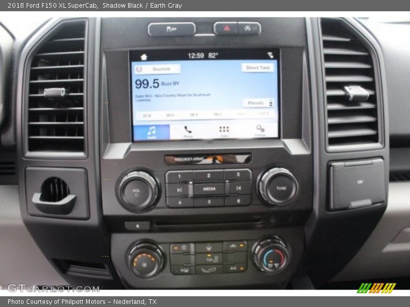 Shadow Black / Earth Gray 2018 Ford F150 XL SuperCab