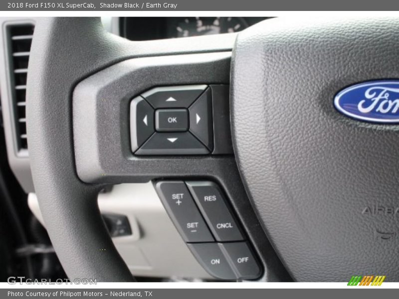 Shadow Black / Earth Gray 2018 Ford F150 XL SuperCab