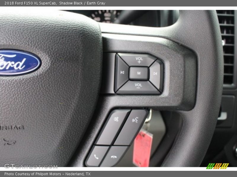 Shadow Black / Earth Gray 2018 Ford F150 XL SuperCab