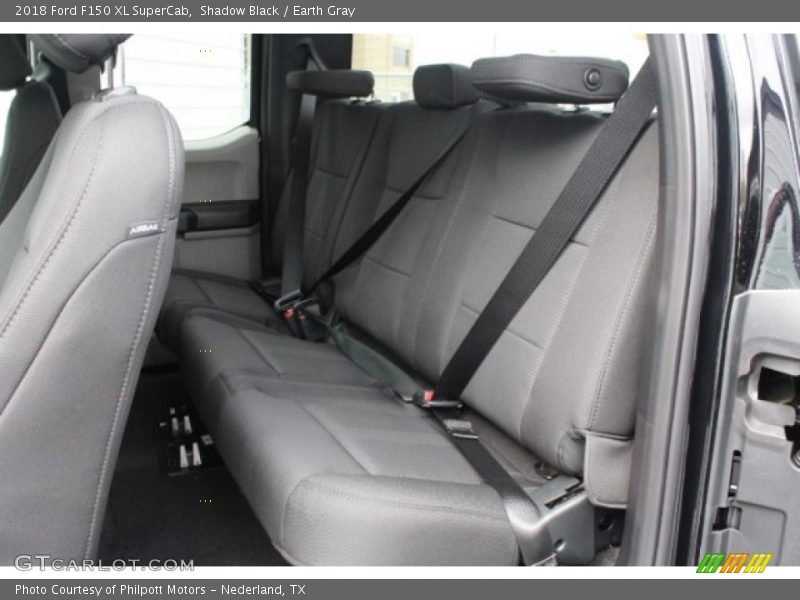 Shadow Black / Earth Gray 2018 Ford F150 XL SuperCab