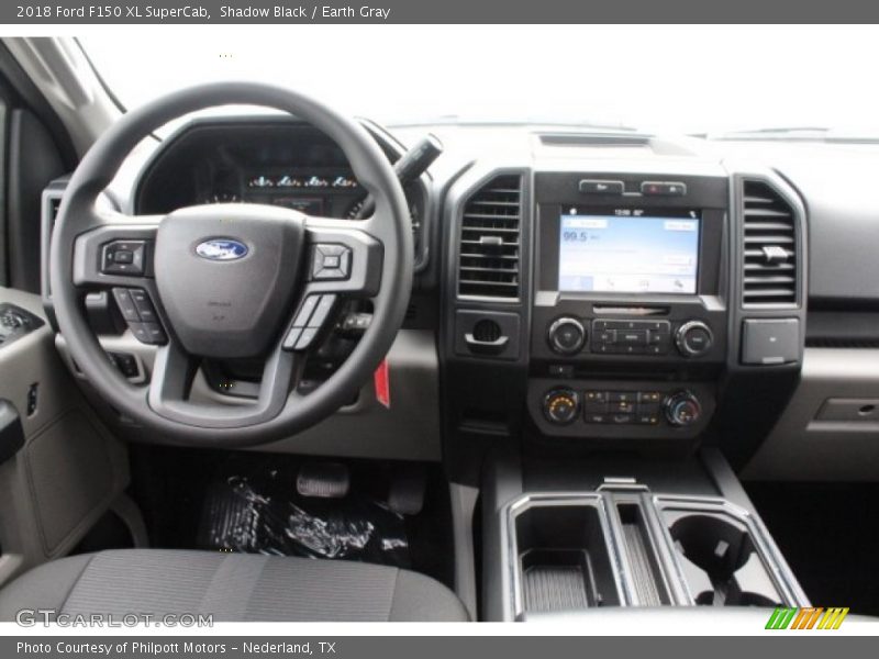Shadow Black / Earth Gray 2018 Ford F150 XL SuperCab
