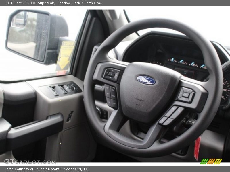 Shadow Black / Earth Gray 2018 Ford F150 XL SuperCab