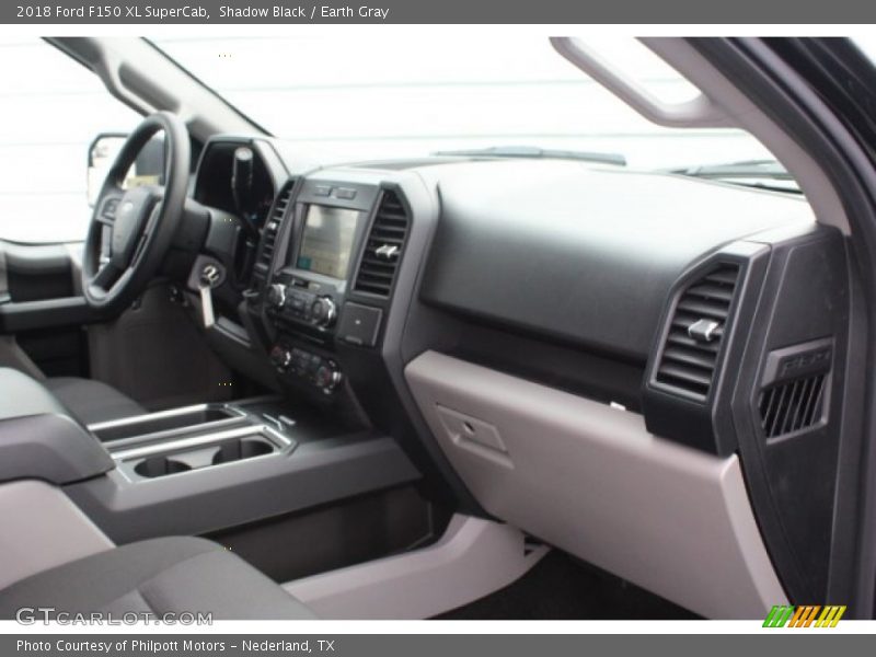 Shadow Black / Earth Gray 2018 Ford F150 XL SuperCab