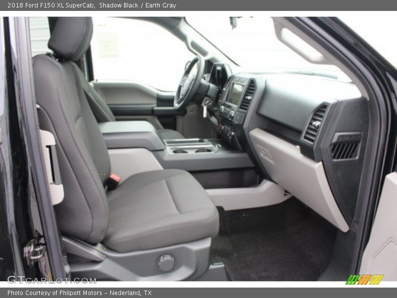 Shadow Black / Earth Gray 2018 Ford F150 XL SuperCab