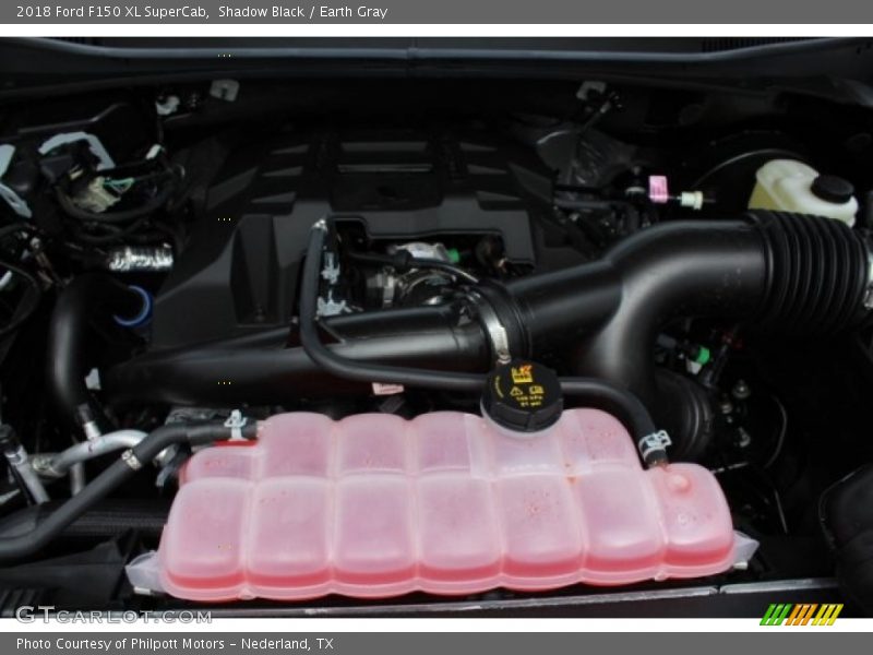 Shadow Black / Earth Gray 2018 Ford F150 XL SuperCab