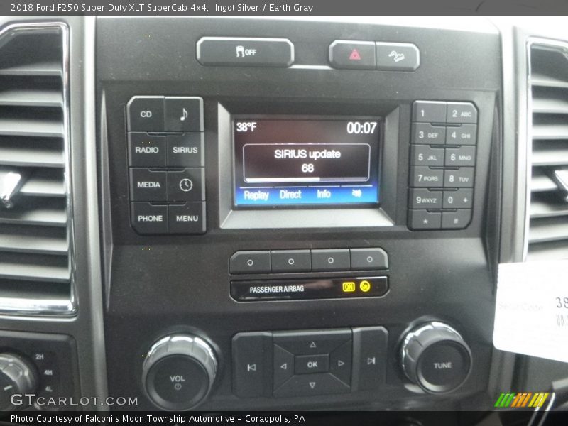 Ingot Silver / Earth Gray 2018 Ford F250 Super Duty XLT SuperCab 4x4