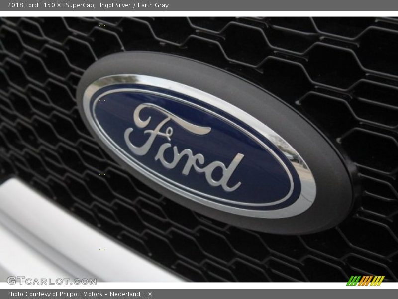 Ingot Silver / Earth Gray 2018 Ford F150 XL SuperCab