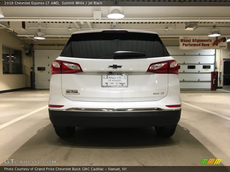 Summit White / Jet Black 2018 Chevrolet Equinox LT AWD