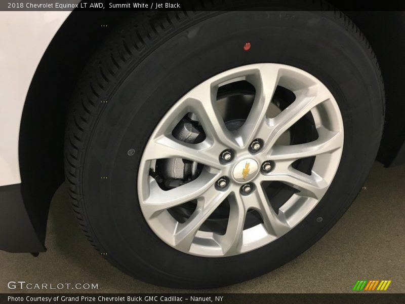 Summit White / Jet Black 2018 Chevrolet Equinox LT AWD