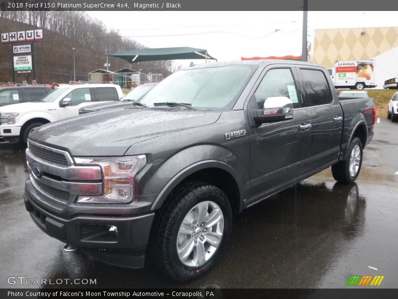 Magnetic / Black 2018 Ford F150 Platinum SuperCrew 4x4