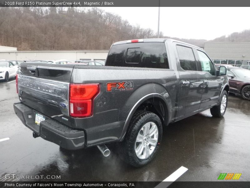 Magnetic / Black 2018 Ford F150 Platinum SuperCrew 4x4