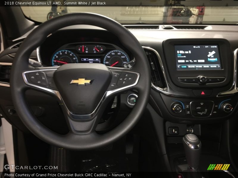 Summit White / Jet Black 2018 Chevrolet Equinox LT AWD