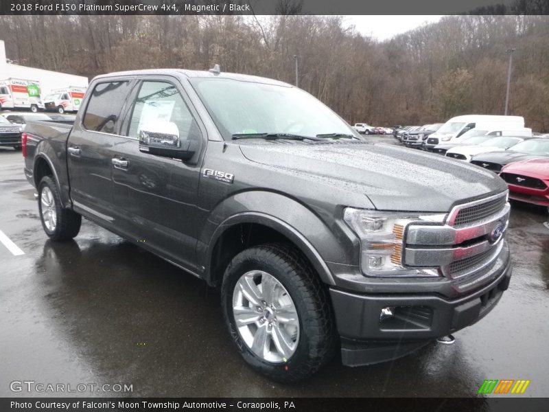 Magnetic / Black 2018 Ford F150 Platinum SuperCrew 4x4