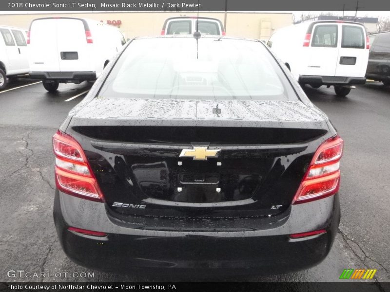 Mosaic Black Metallic / Dark Pewter 2018 Chevrolet Sonic LT Sedan
