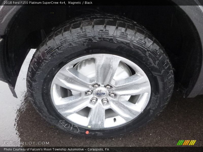 Magnetic / Black 2018 Ford F150 Platinum SuperCrew 4x4