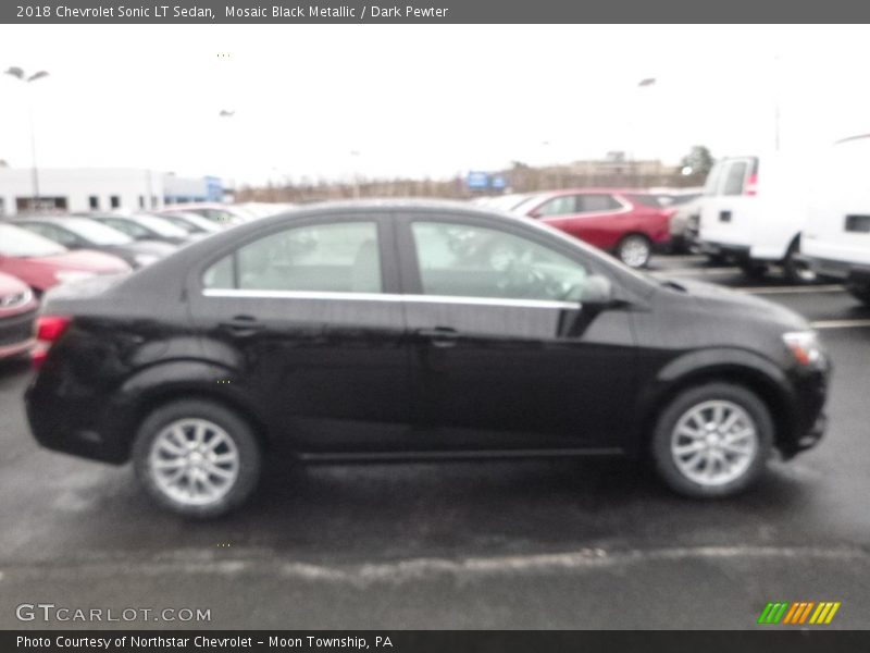 Mosaic Black Metallic / Dark Pewter 2018 Chevrolet Sonic LT Sedan
