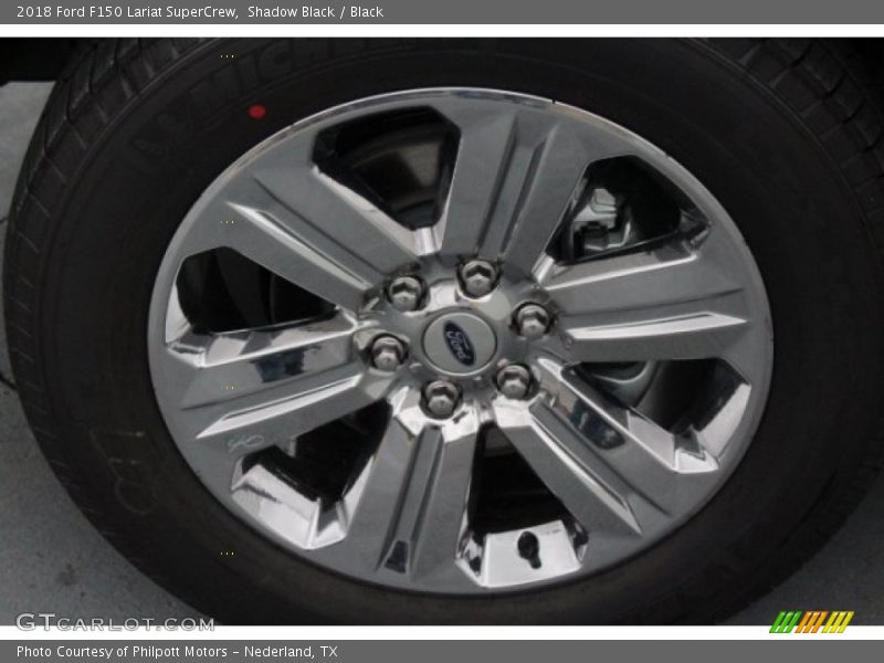 Shadow Black / Black 2018 Ford F150 Lariat SuperCrew