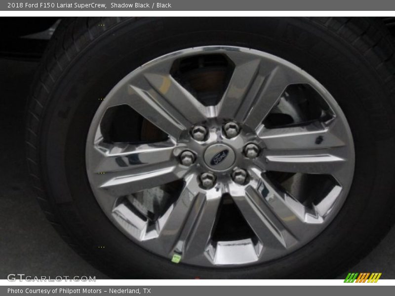 Shadow Black / Black 2018 Ford F150 Lariat SuperCrew