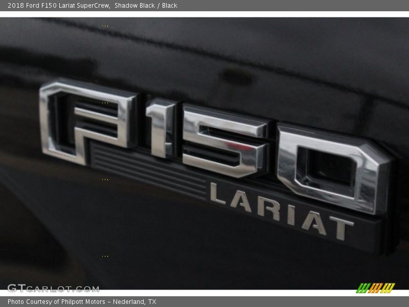 Shadow Black / Black 2018 Ford F150 Lariat SuperCrew