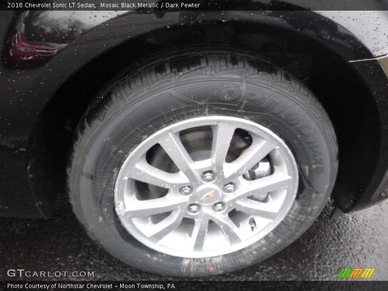 Mosaic Black Metallic / Dark Pewter 2018 Chevrolet Sonic LT Sedan