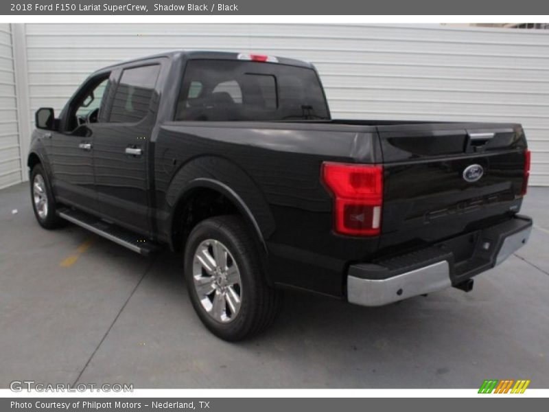 Shadow Black / Black 2018 Ford F150 Lariat SuperCrew