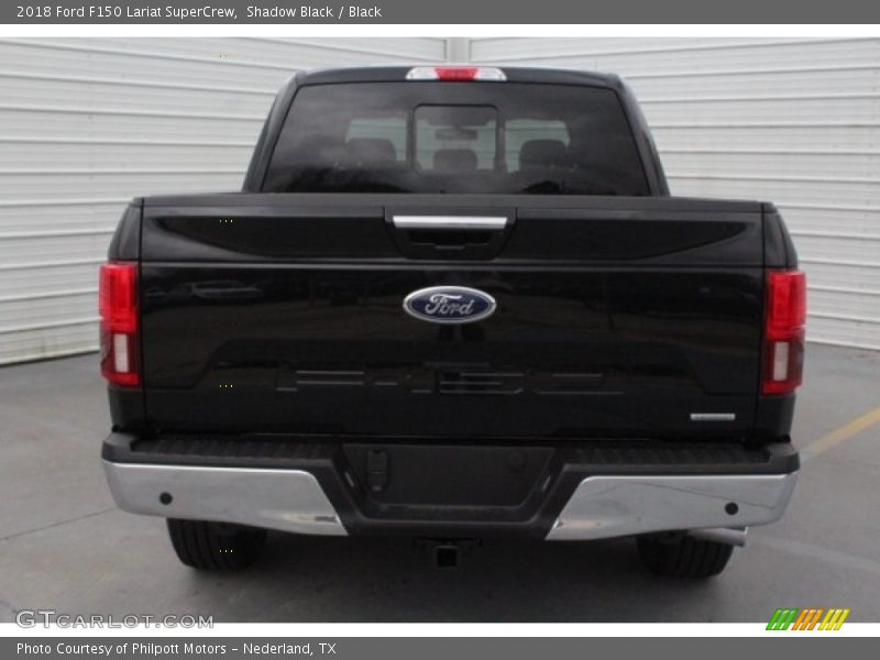 Shadow Black / Black 2018 Ford F150 Lariat SuperCrew