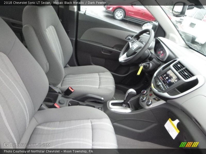 Mosaic Black Metallic / Dark Pewter 2018 Chevrolet Sonic LT Sedan