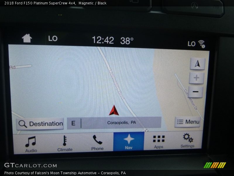 Magnetic / Black 2018 Ford F150 Platinum SuperCrew 4x4