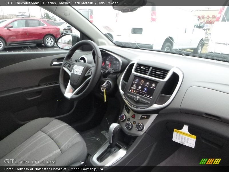 Mosaic Black Metallic / Dark Pewter 2018 Chevrolet Sonic LT Sedan